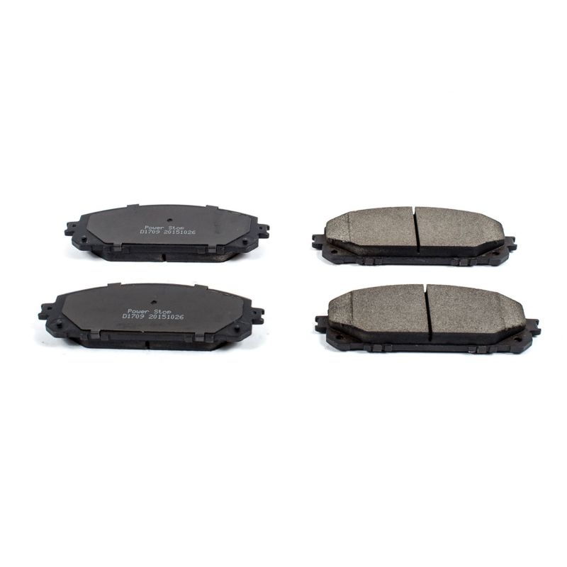 Power Stop 14-15 Jeep Cherokee Front Z16 Evolution Ceramic Brake Pads Brake Pads - OE PowerStop
