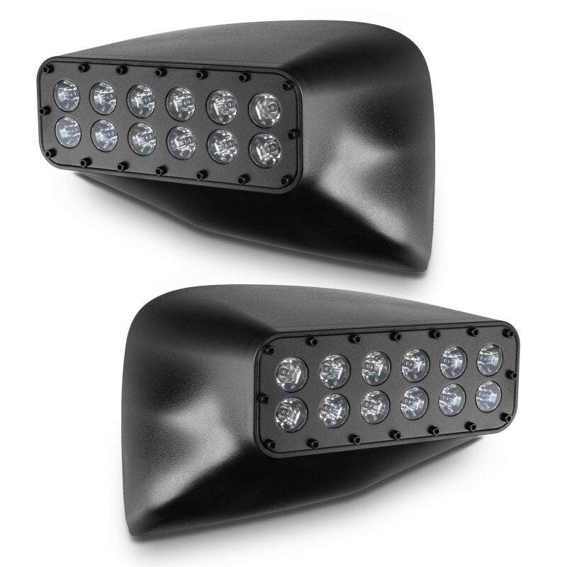 Oracle Lighting 16-23 Toyota Tacoma LED Off-Road Side Mirror Ditch Lights Light Mounts ORACLE Lighting