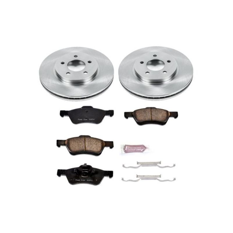 Power Stop 05-10 Ford Escape Front Autospecialty Brake Kit Brake Kits - OE PowerStop