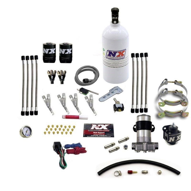 Nitrous Express 4 Cyl Vortec Nitrous Kit (Pro-Mod) w/2.5lb Bottle Nitrous Systems Nitrous Express