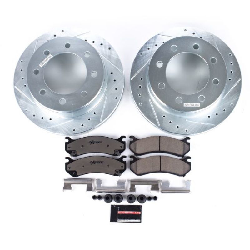 Power Stop 02-06 Chevrolet Avalanche 2500 Rear Z36 Truck & Tow Brake Kit Brake Kits - Performance D&S PowerStop
