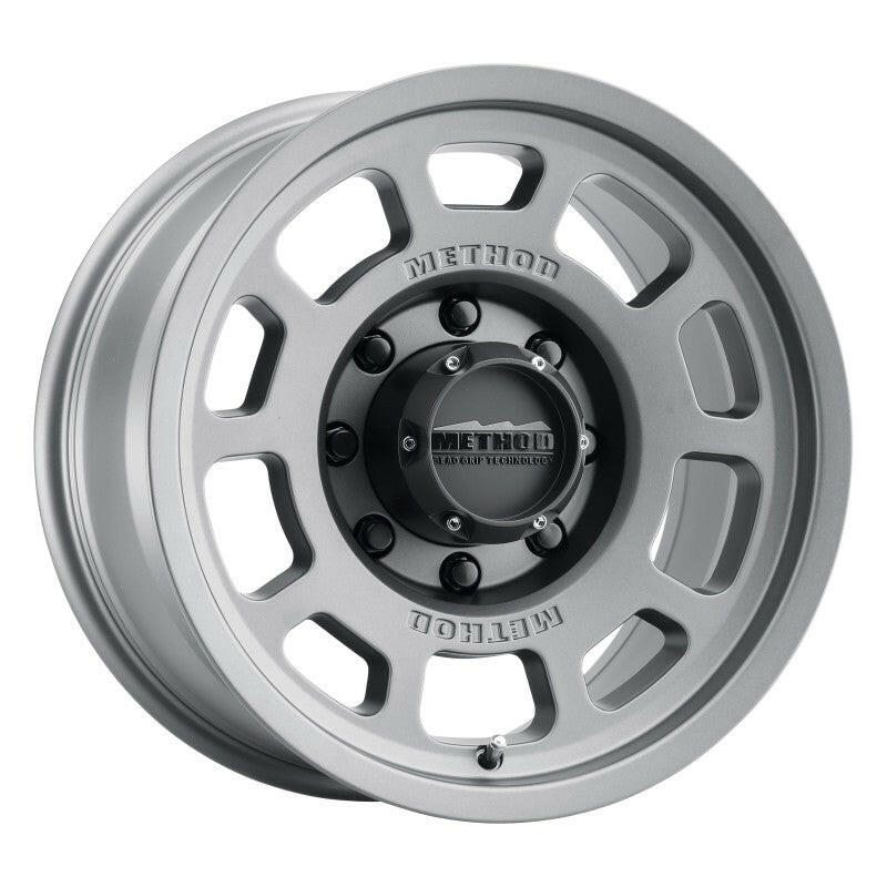 Method MR705 17x8.5 0mm Offset 8x170 130.81mm CB Titanium Wheel Wheels - Cast Method Wheels