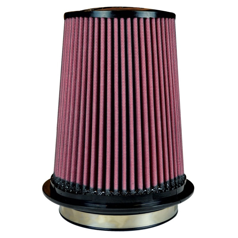 Injen Oiled Air Filter 5.0in Flange ID / 7.0in Twist Lock Base / 7.9in Media Height / 5.0in Top Air Filters - Drop In Injen