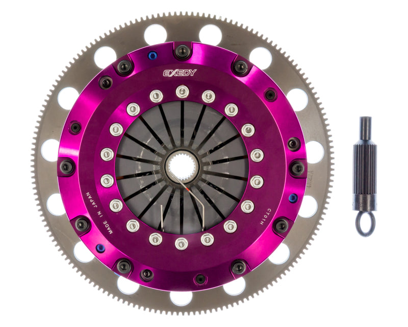 Exedy 2010-2015 Chevrolet Camaro SS V8 Hyper Twin Cerametallic Clutch Strap Drive Clutch Kits - Multi Exedy