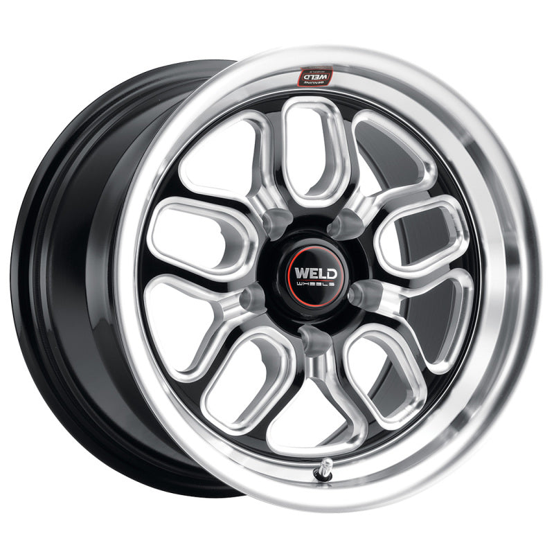 Weld S152 15X10 Laguna Drag 5X115 ET22 BS6.4 Gloss Black MIL Dia 78.1 Wheels - Cast Weld