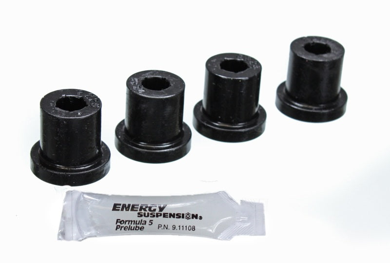 Energy Suspension Aftermarket Shackle Set - Black Bushing Kits Energy Suspension