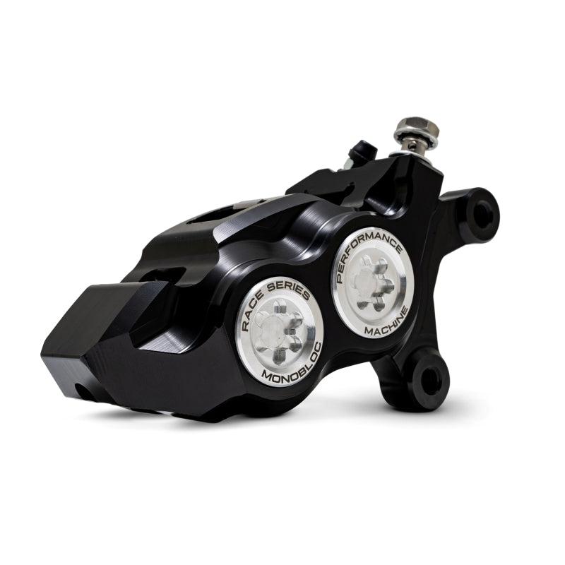 Performance Machine 08-23 FL,18-24 M8 Sftail,06-17 VRod 137x4B Rce Series Monobloc Caliper Right CLR Brake Calipers - Perf Performance Machine