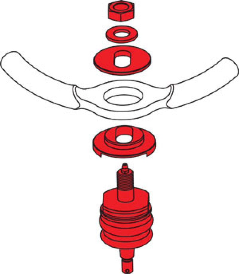 SPC Performance 05-10 Jeep Grand Cherokee Adjustable Ball Joint (1.25deg.) Ball Joints SPC Performance