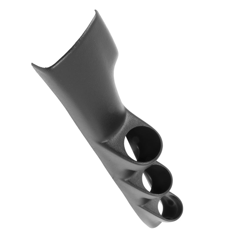 Autometer 03-04 Hyundai Tiburon 2 1/6inch Black Triple Pillar Gauge Pod Gauge Pods AutoMeter