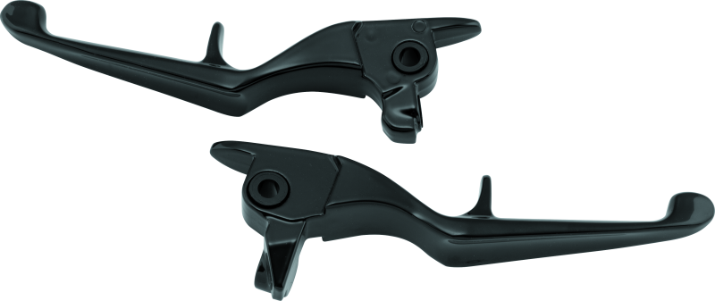 Kuryakyn Trigger Lever Set 17-Up Touring Gloss Black Levers Kuryakyn