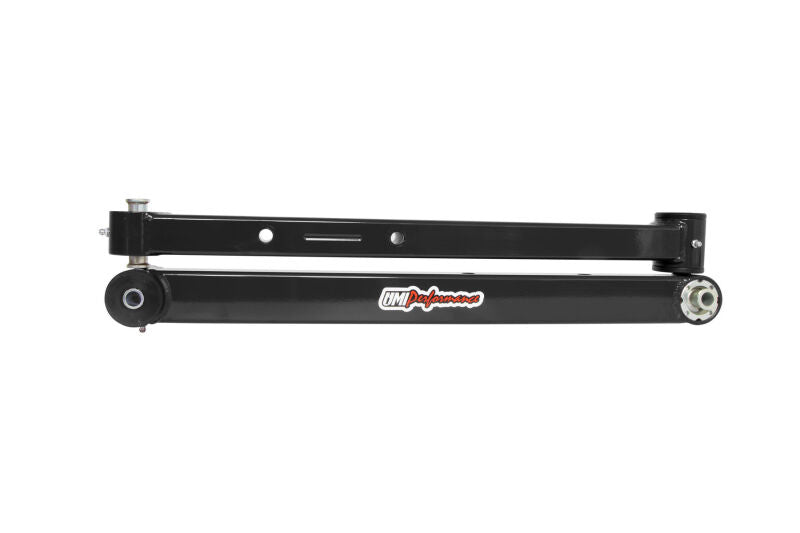 UMI 78-96 GM B-Body Boxed Extended Length Lower Control Arms w/Poly Bushings - Black Control Arms UMI Performance
