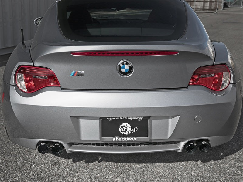 aFe MACH Force-Xp 2-1/2in 304 SS Cat-Back Exhaust w/ Black Tips 05-08 BMW Z4 M Coupe (E86) L6 3.2L Catback aFe