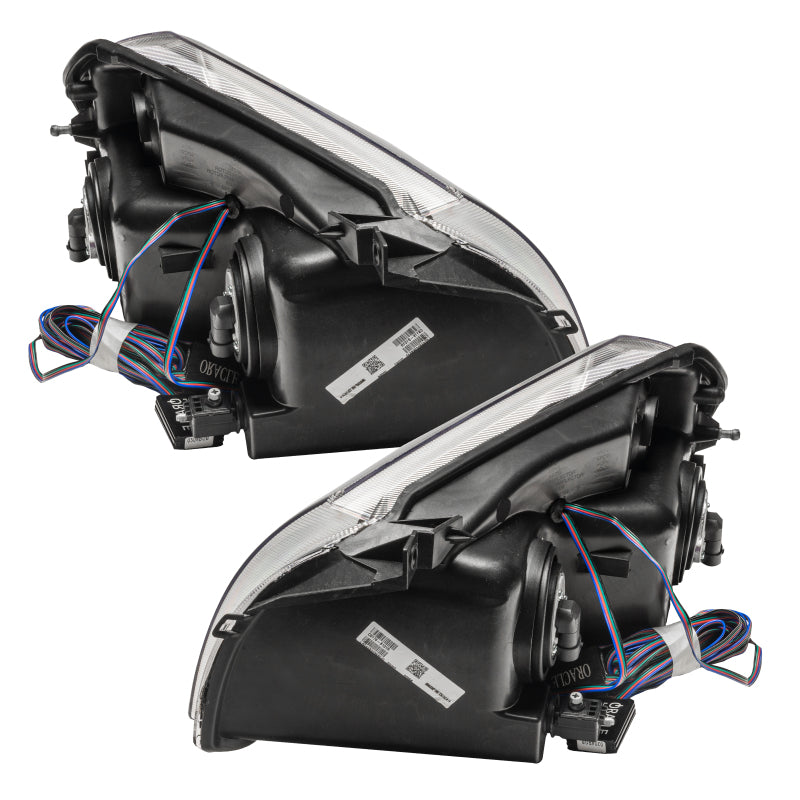 Oracle 05-07 Dodge Magnum SMD HL - Black - ColorSHIFT Headlights ORACLE Lighting