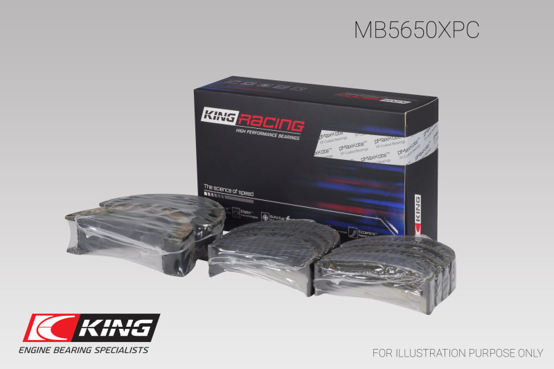 King Engine Bearings Ford 370/ 429/ 460 16V OHV pMaxKote Coated Main Bearing Set Bearings King Engine Bearings