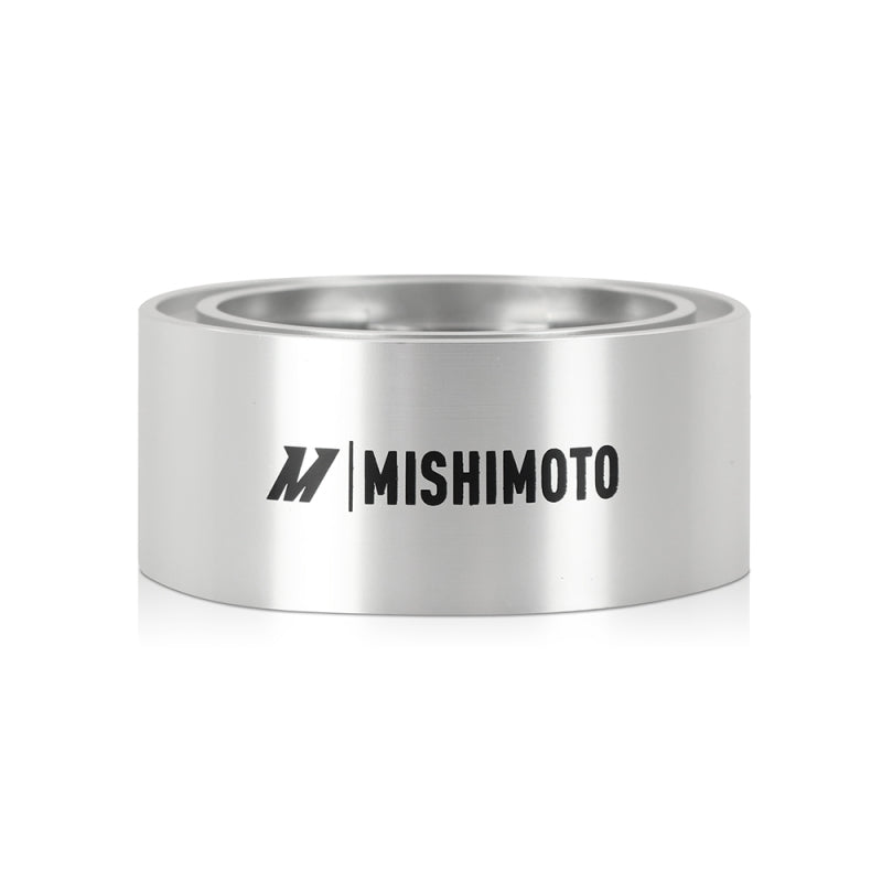 Mishimoto Oil Filter Spacer 32mm 3/4 - 16 Thread - Silver Oil Coolers Mishimoto