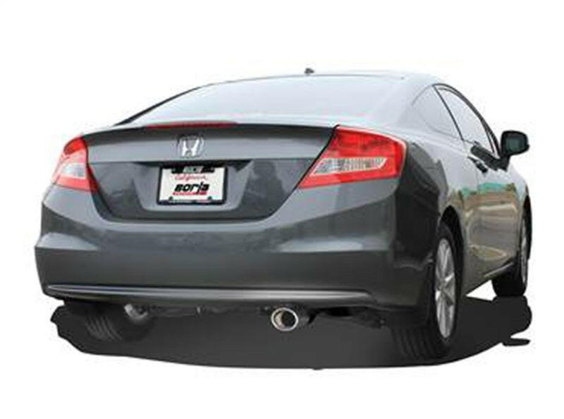 Borla 12-15 Honda Civic LX/HF/GX/EX-L/EX/DX 1.8L 4cyl FWD SS Exhaust (rear section only) Axle Back Borla