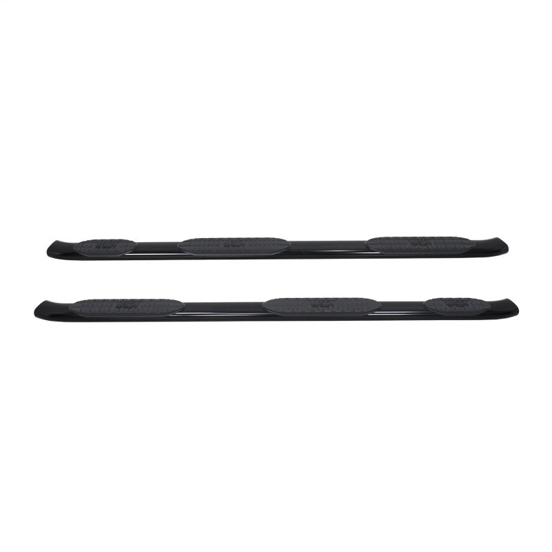 Westin 2019 Chevrolet Silverado/Sierra 1500 CC (5.5ft) PRO TRAXX 5 WTW Oval Nerf Step Bars - Black Nerf Bars Westin