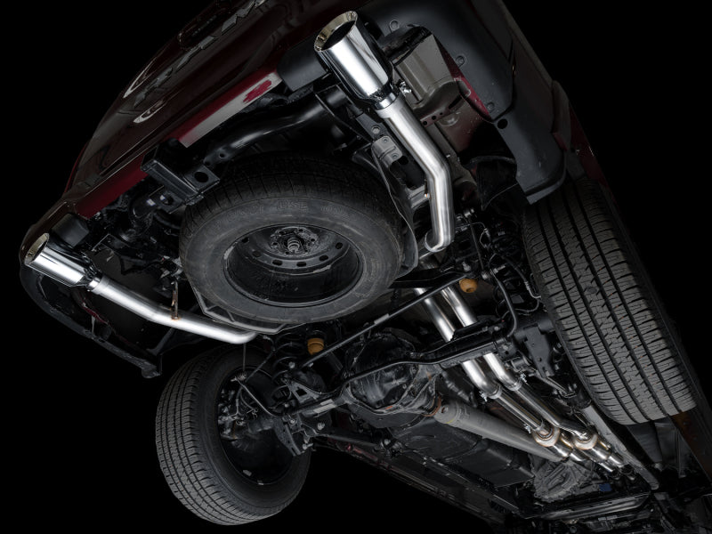 AWE Tuning 25+ RAM 1500 3.0TT 0FG Cat-Back Touring Exhaust - Chrome Silver Tips Catback AWE Tuning