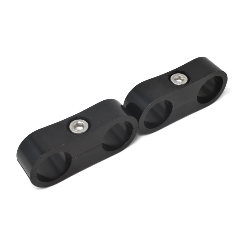 Russell Hose Separator For -10 Braided Hose - Black Anodize (2 Pack) Fittings Russell