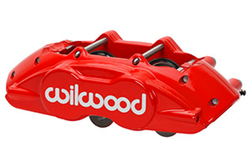 Wilwood Caliper D11 Red 1.62in Piston .81in/.94in Rotor Brake Calipers - Perf Wilwood
