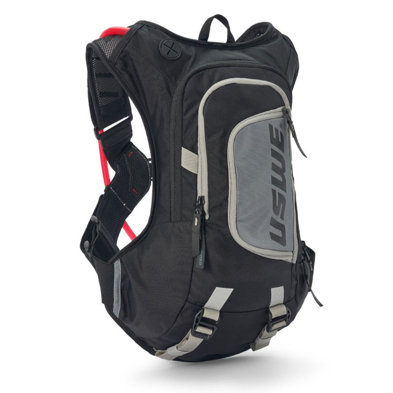 USWE Moto Hydro Hydration Pack 8L - Carbon Black/Grey Bags - Hydration Packs USWE