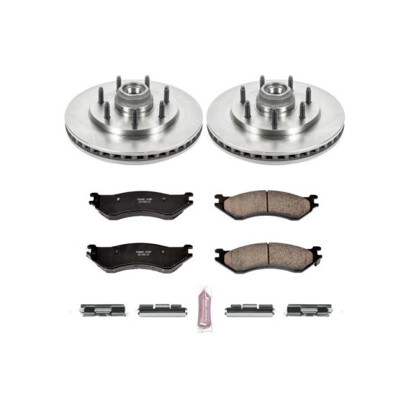 Power Stop 00-01 Ford F-150 Front Autospecialty Brake Kit Brake Kits - OE PowerStop