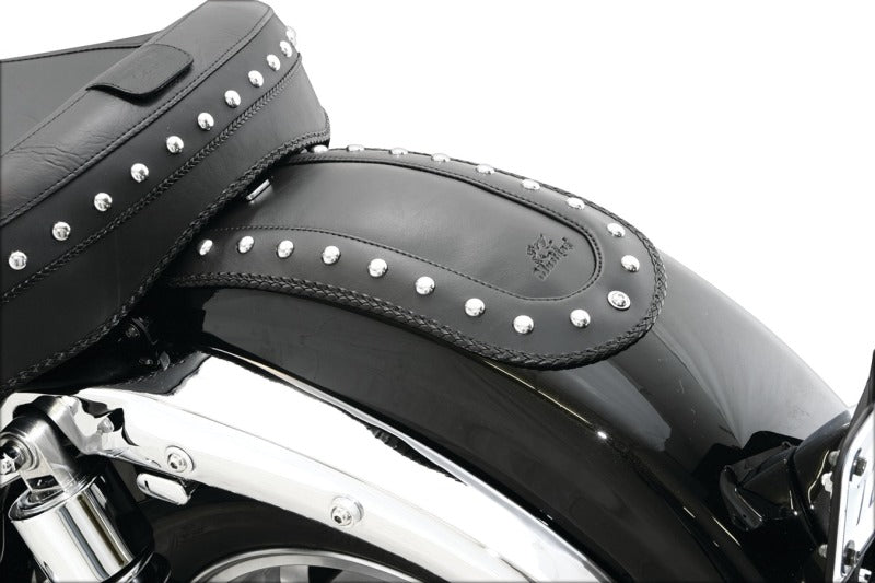 Mustang Kawasaki VN1600 Vulcan Fender Bib w/Studs - Black Fender Bibs Mustang Motorcycle