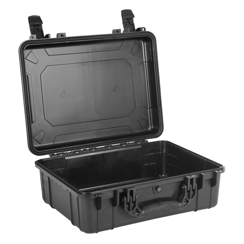 Go Rhino XVenture Gear Hard Case - Large 20in. / Lockable / IP67 / Automatic Air Valve - Tex. Black Cargo Boxes & Bags Go Rhino