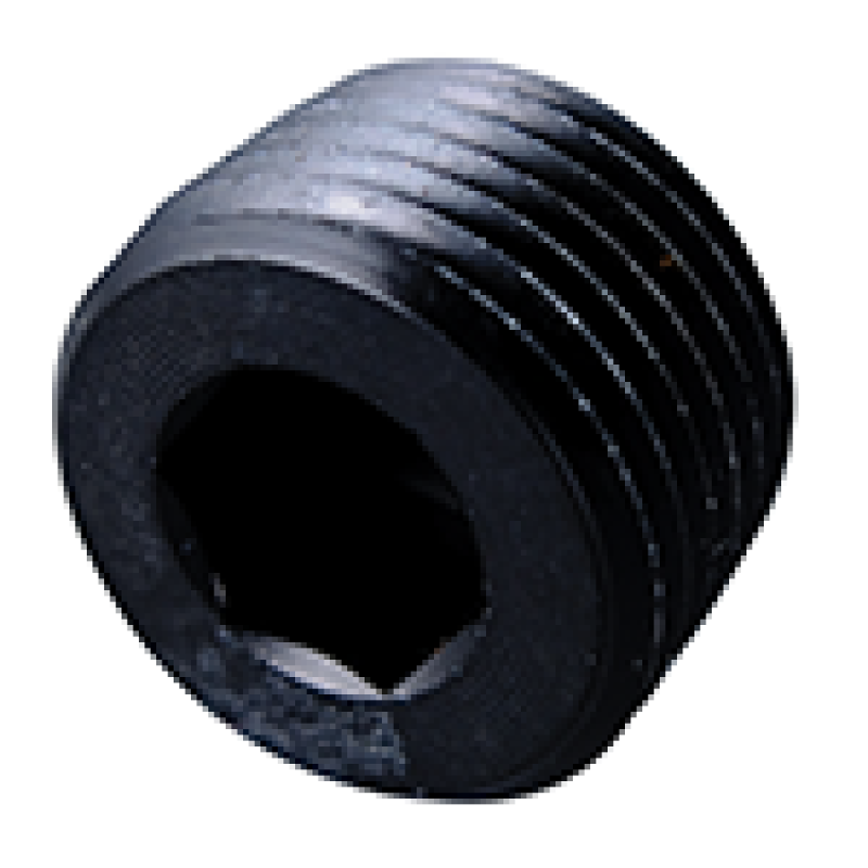 Fragola 1/4 NPT Pipe Plug- Internal Black Fittings Fragola