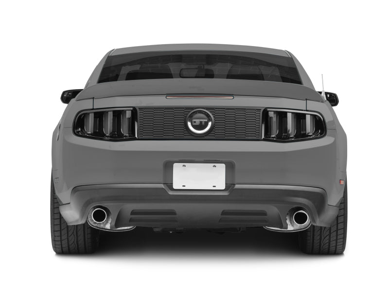 Raxiom 10-12 Ford Mustang Vector V2 LED Tail Lights - Gloss Black Housing (Clear Lens) Tail Lights Raxiom