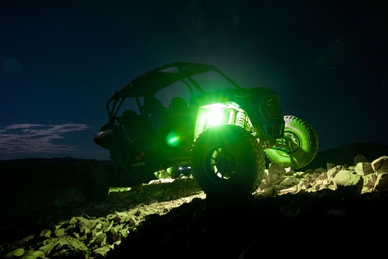 Whip It Led Rock Light 8 Pod Light Bars & Cubes Whip It