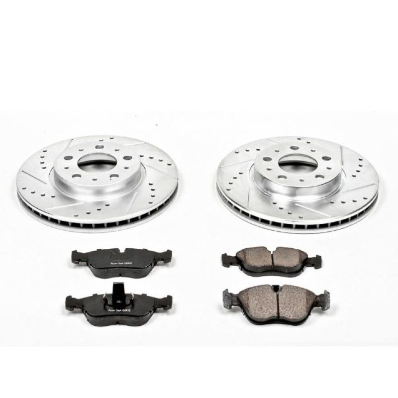 Power Stop 94-97 Volvo 850 Front Z23 Evolution Sport Brake Kit Brake Kits - Performance D&S PowerStop