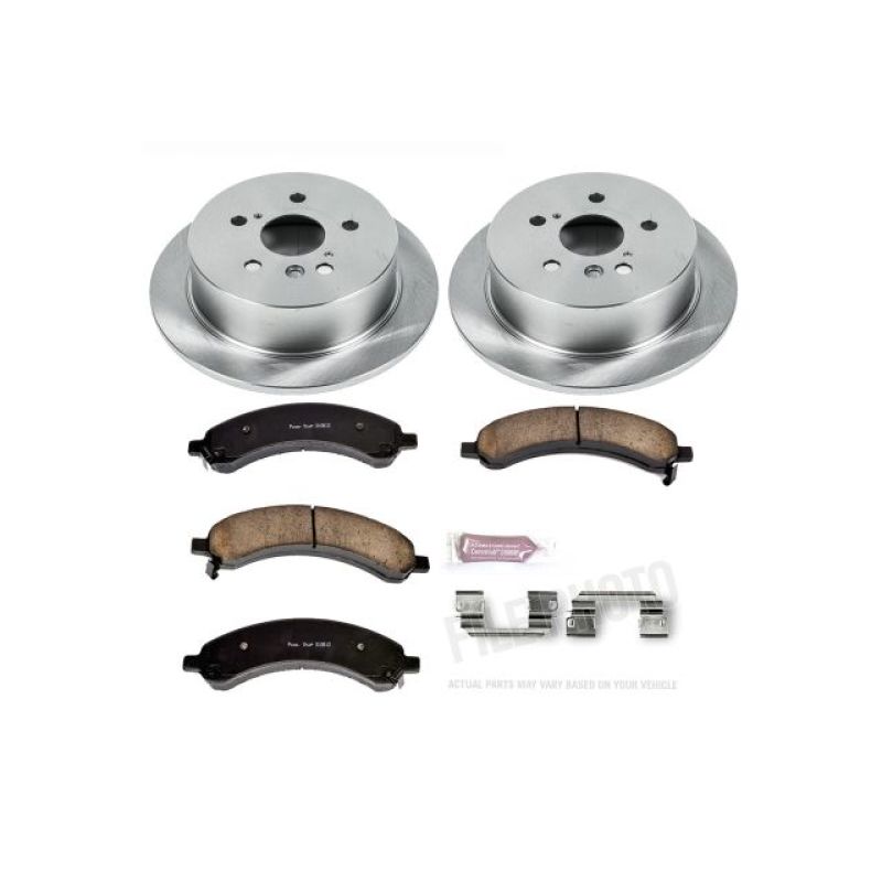 Power Stop 04-06 Lexus RX330 Rear Autospecialty Brake Kit Brake Kits - OE PowerStop