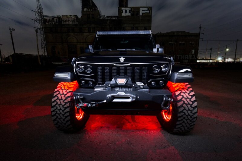 Oracle VECTOR Series Full LED Grille - Jeep Wrangler JL/JT - NA Light Accessories and Wiring ORACLE Lighting