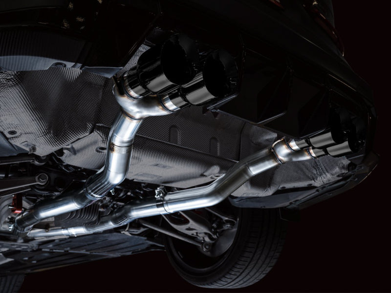 AWE Tuning Track Edition Cat-Back Exhaust for BMW G8X M3/M4 - Diamond Black Tips Catback AWE Tuning