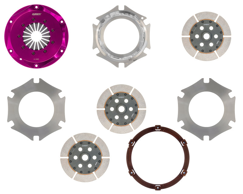 Exedy Universal Builder Series Triple Metallic Clutch Does NOT Incl FW Req. Custom Clutch Actuation Clutch Kits - Multi Exedy