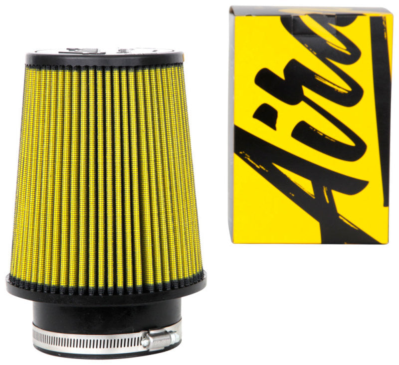 Airaid Universal Air Filter - Cone 4in Flange x 6in Base x 4-5/8in Top x 7in Height - Synthamax Air Filters - Universal Fit Airaid