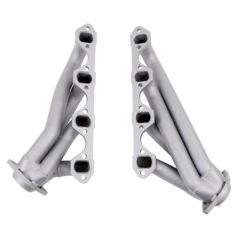 BBK 79-93 Mustang 351 Swap Shorty Unequal Length Exhaust Headers - 1-5/8 Titanium Ceramic Headers & Manifolds BBK