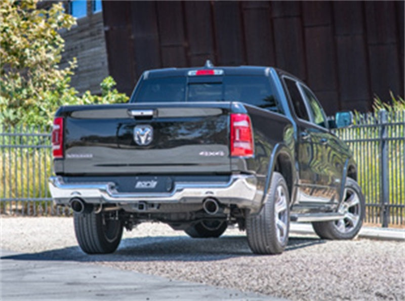 Borla 2019 RAM 1500 5.7L V8 AT 4DR Crew Cab Short Bed S-Type SS Catback Exhaust - Black Chrome Tip Catback Borla
