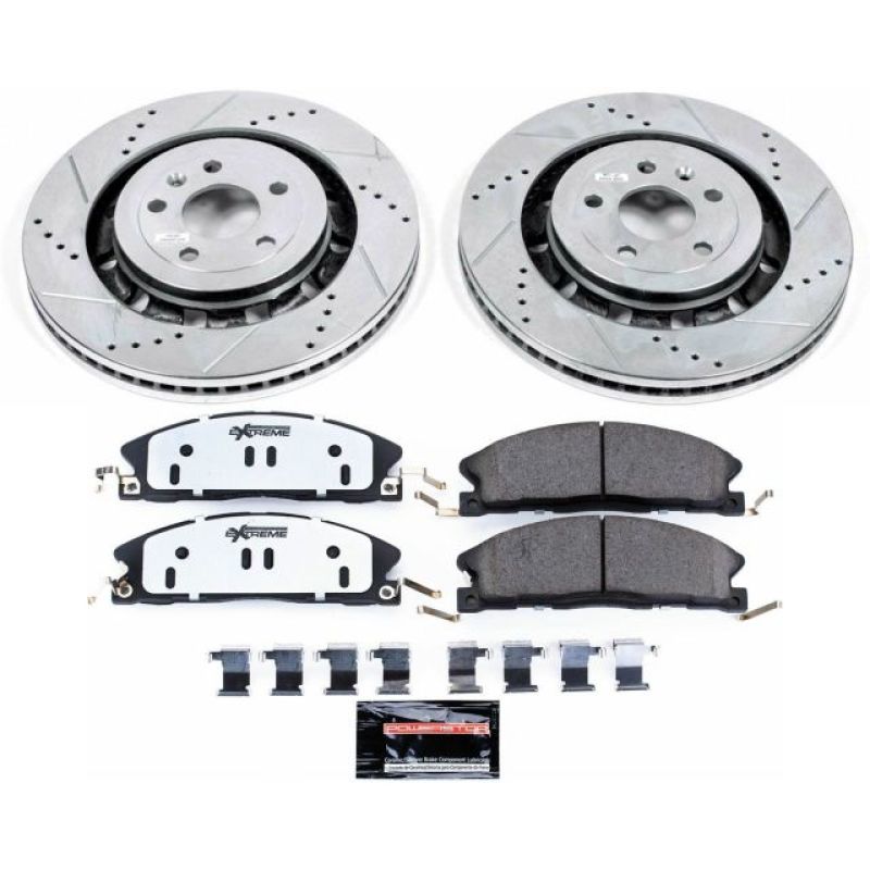 Power Stop 13-19 Ford Explorer Front Z36 Truck & Tow Brake Kit Brake Kits - Performance D&S PowerStop