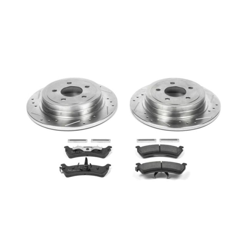 Power Stop 2003 Ford Explorer Sport Rear Z23 Evolution Sport Brake Kit Brake Kits - Performance D&S PowerStop