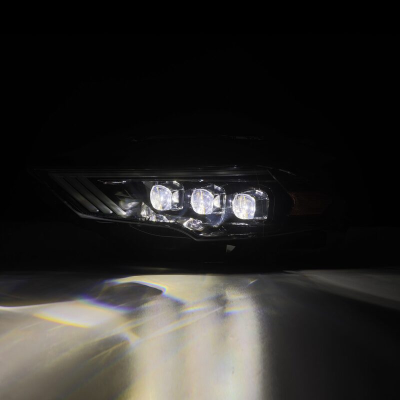 AlphaRex 18-22 Ford Mustang NOVA-Series LED Projector Headlights Alpha-Black Headlights AlphaRex