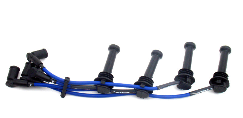 JBA 00-03 Ford Focus 2.0L Zetec Ignition Wires - Blue Spark Plug Wire Sets JBA