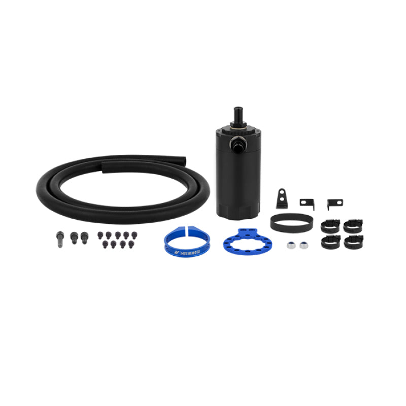 Mishimoto Universal Baffled Oil Catch Can - Blue Oil Catch Cans Mishimoto
