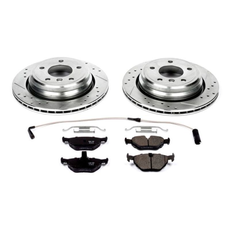 Power Stop 01-03 BMW 525i Rear Z23 Evolution Sport Brake Kit Brake Kits - Performance D&S PowerStop