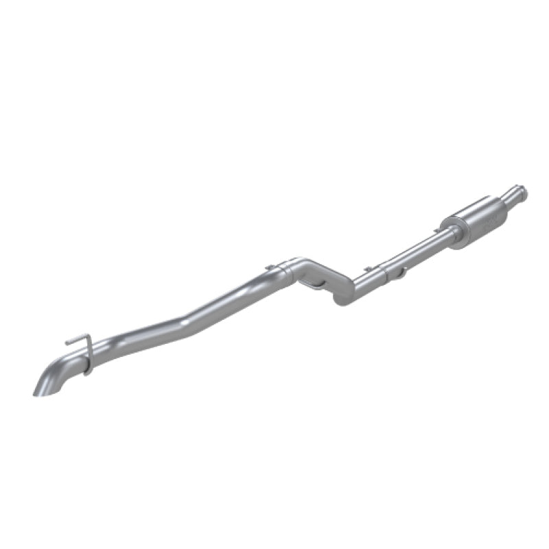MBRP 2020 Jeep Gladiator 3.6L 2.5in Single Rear Exit Cat Back Exhaust - Aluminized (Off-Road) Catback MBRP