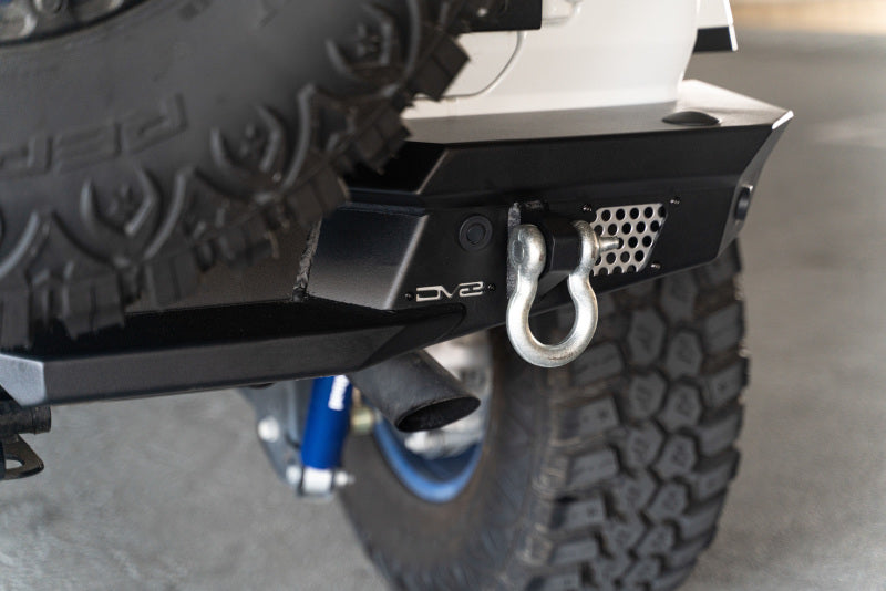 DV8 Offroad 2018 Jeep Wrangler JL MTO Series Rear Bumper w/ Optional Tire Carrier Bumpers - Steel DV8 Offroad