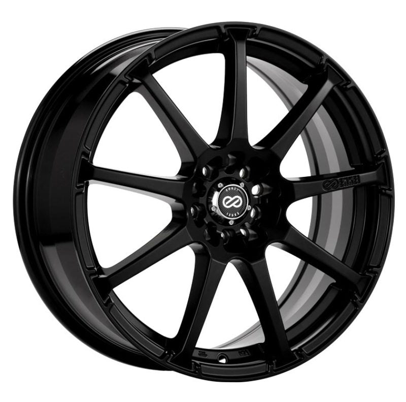 Enkei EDR9 17x8 5x112/114.3 45mm Offset 72.6 Bore Dia Matte Black Wheel Wheels - Cast Enkei