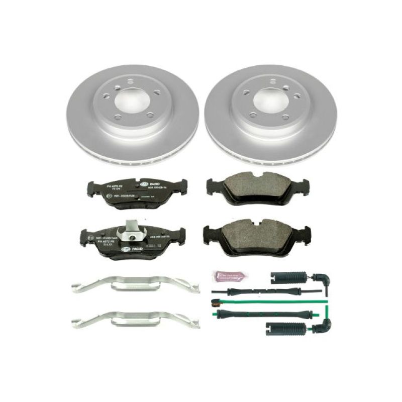 Power Stop 01-05 BMW 325xi Front Euro-Stop Brake Kit Brake Kits - OE PowerStop