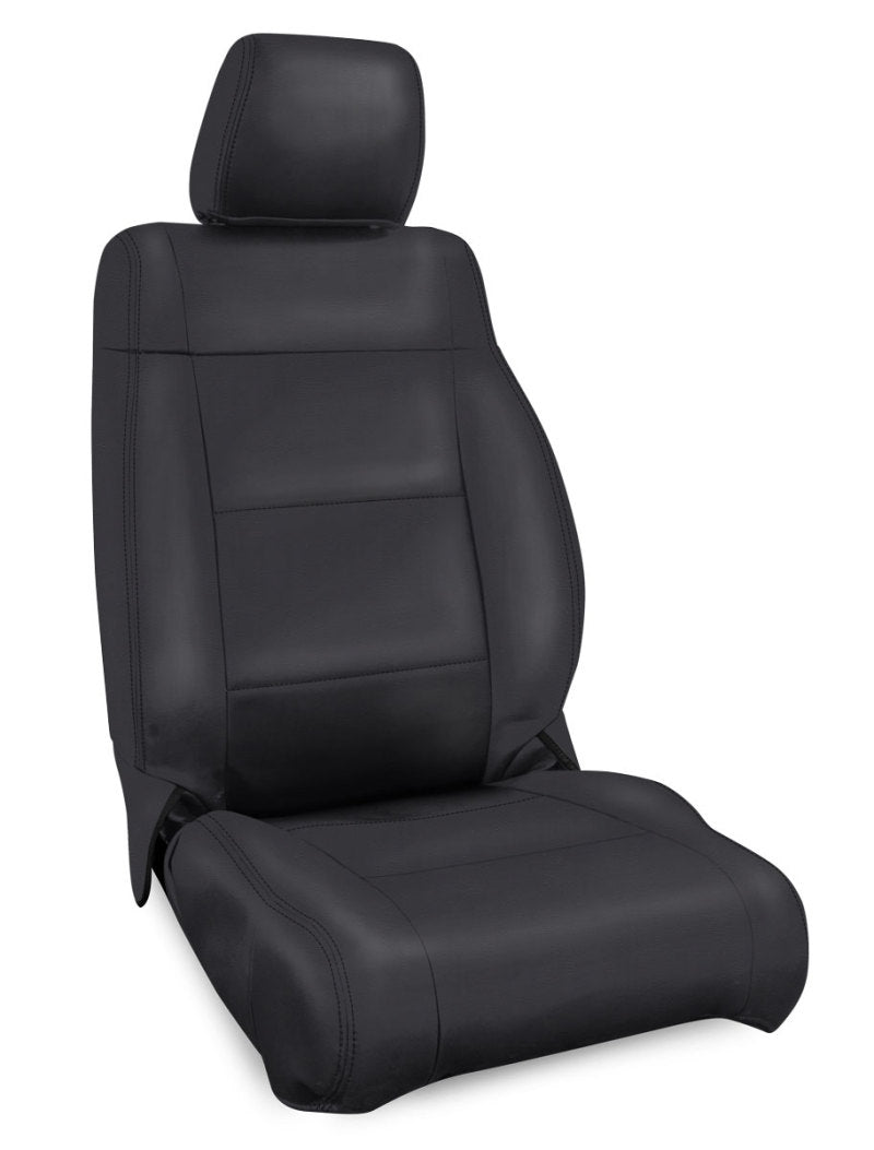 PRP 07-10 Jeep Wrangler JK Front Seat Covers/2 door or 4 door (Pair) - All Black Seat Covers PRP Seats